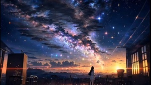 仰望星空