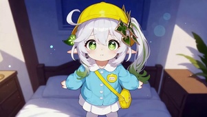 可爱小女孩纳西妲