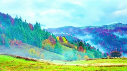 4K唯美云海山水画