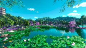 绿荷碧湖