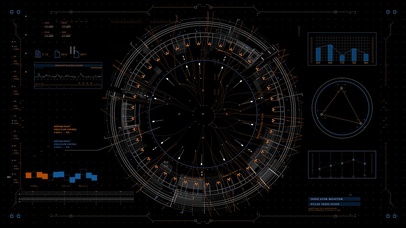 HUD科技环形桌面