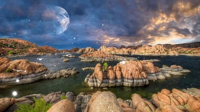 唯美梦幻碧海