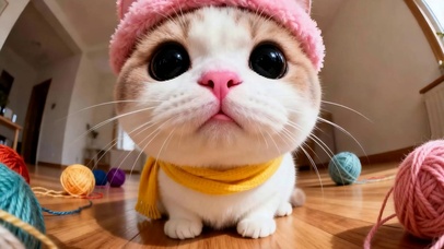 可爱萌宠猫咪