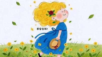 花间早安 治愈