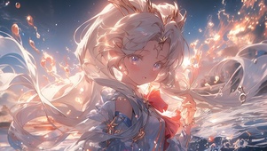 月野兔 星光闪烁