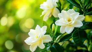 唯美的栀子花