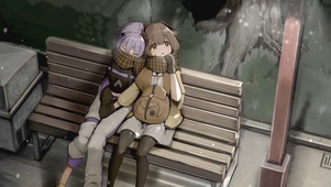 两个女孩