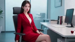 办公室气质美女文秘7