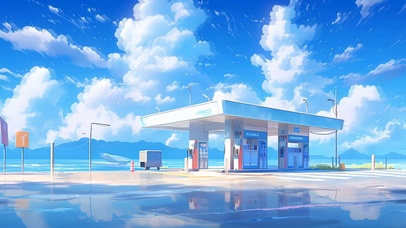 海景加油站