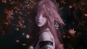 CG秋枫八重神子