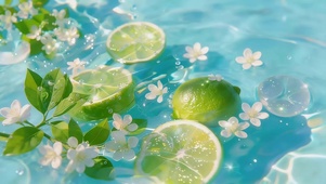 夏日冰柠檬