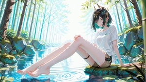 溪涧女孩奈芙尔