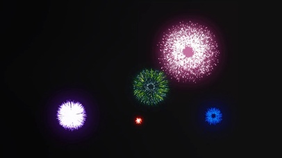 适合屏保的夜幕烟花