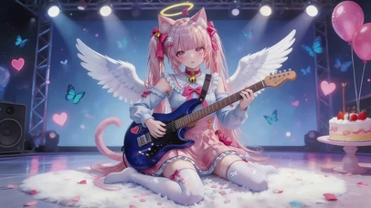 可爱电音女孩