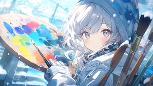 天才少女画手
