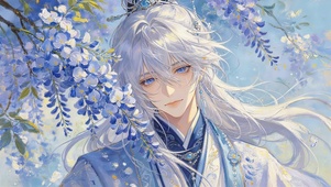 紫藤花少年