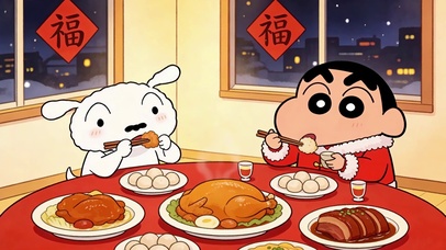 小新小白团圆夜