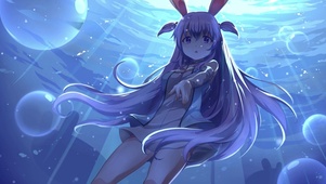 水中兔女郎