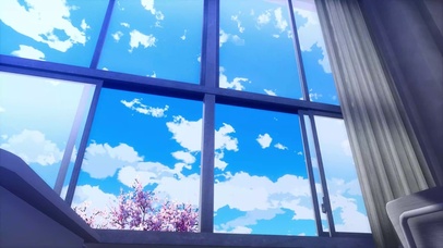 教室的午休窗户