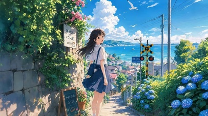小镇女孩