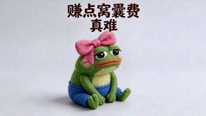 emo 大眼窝囊蛙