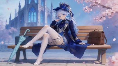 治愈长腿女孩