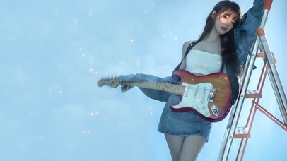 吉他美少女