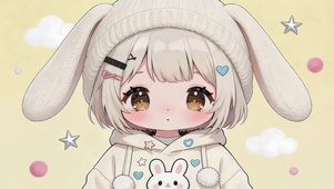 可爱小女孩
