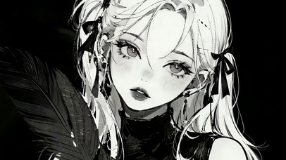 墨色惊鸿