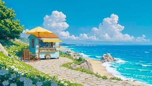 海景治愈便利车