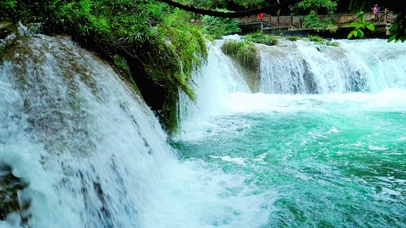 唯美山间流水4K