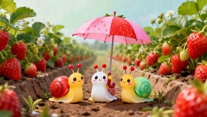 雨天撑伞