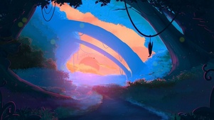 唯美治愈动漫景色