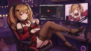 虚拟主播的日常