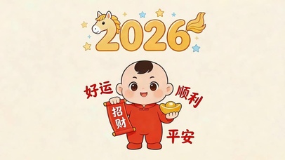 2026招财好运顺利平安
