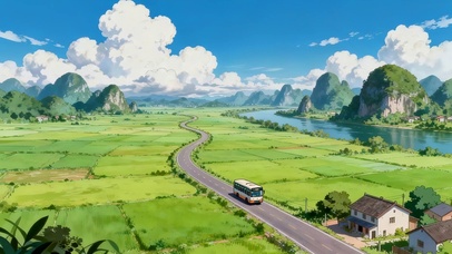 唯美乡村公路