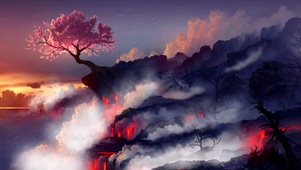 樱花树下