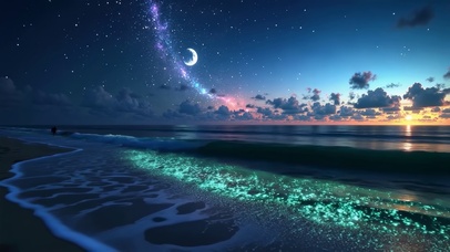 繁星海浪