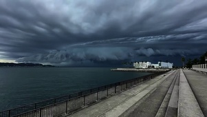 暴风雨前的天空