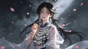 唯美风可爱女孩