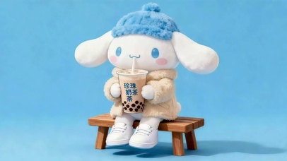 吸奶茶的玉桂狗