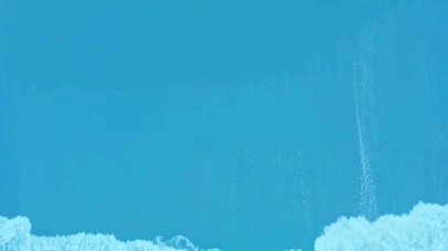 唯美俯瞰海浪 4K