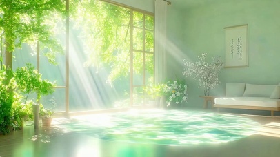 阳光树木