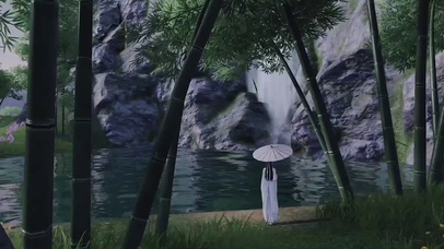 竹林山涧尤怜人