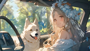 狗狗和女孩
