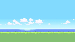 像素风景
