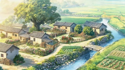 唯美小乡村