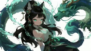 动漫小妖怪可爱小妖精