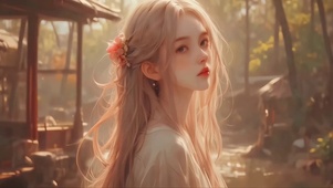 唯美动漫少女