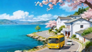 环海樱花公路